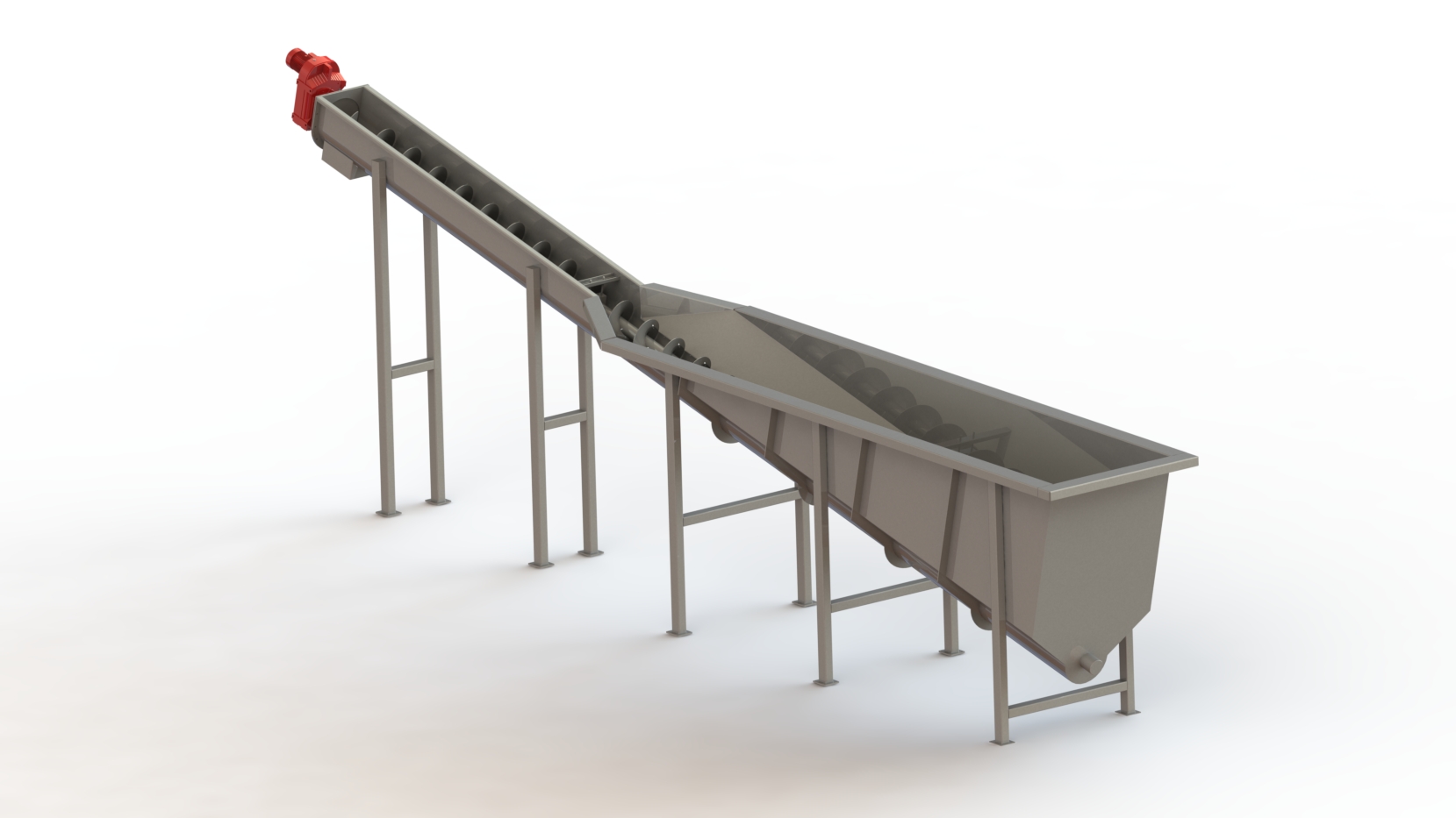 Dewatering Screw Conveyor