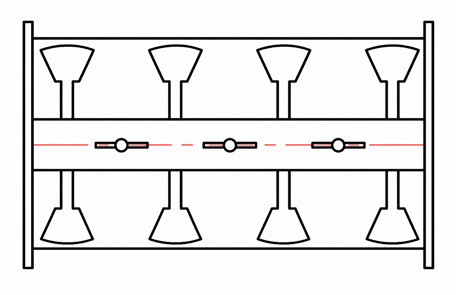 Blender line diagram