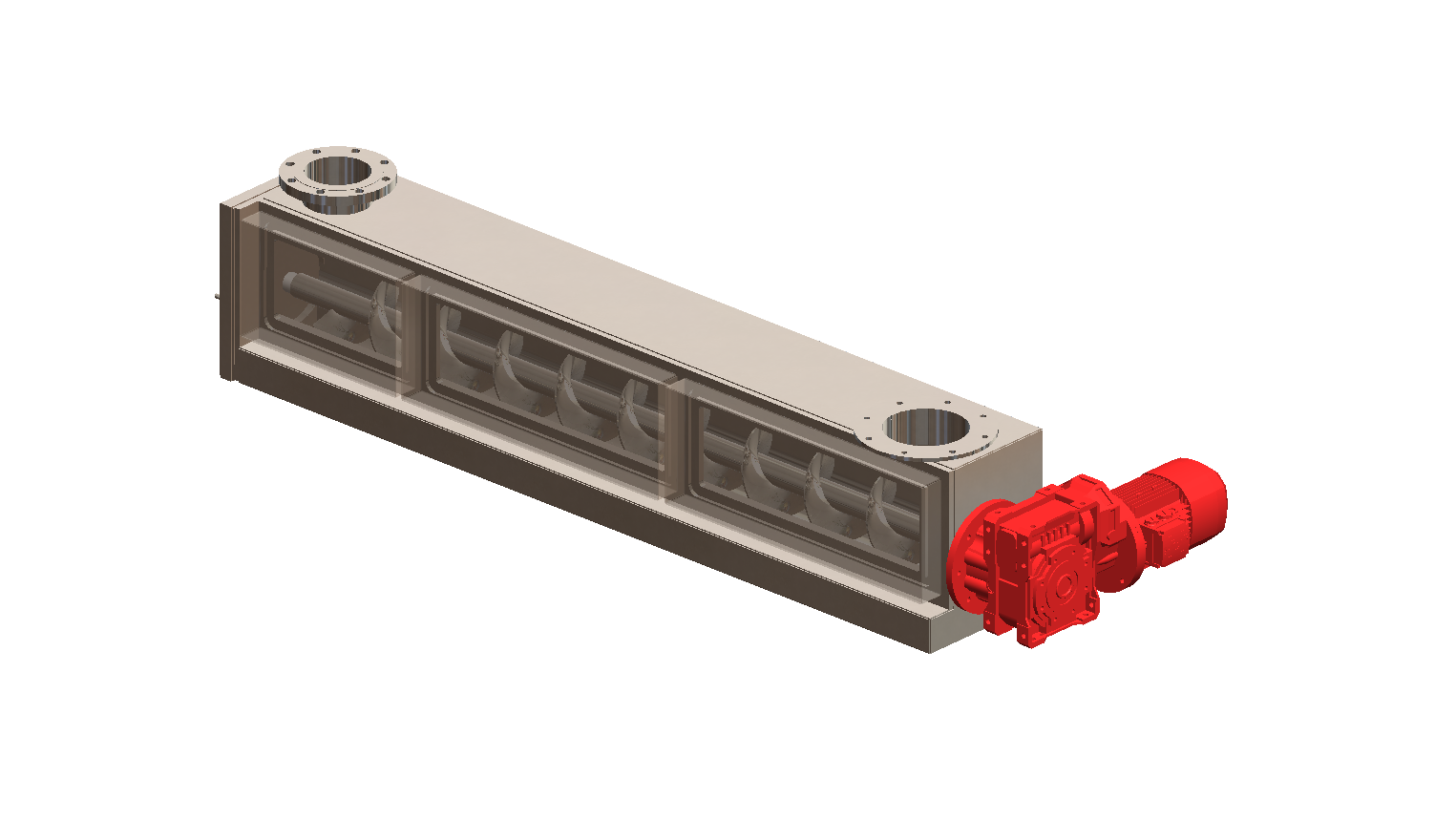 Cryogenic Screw Conveyor