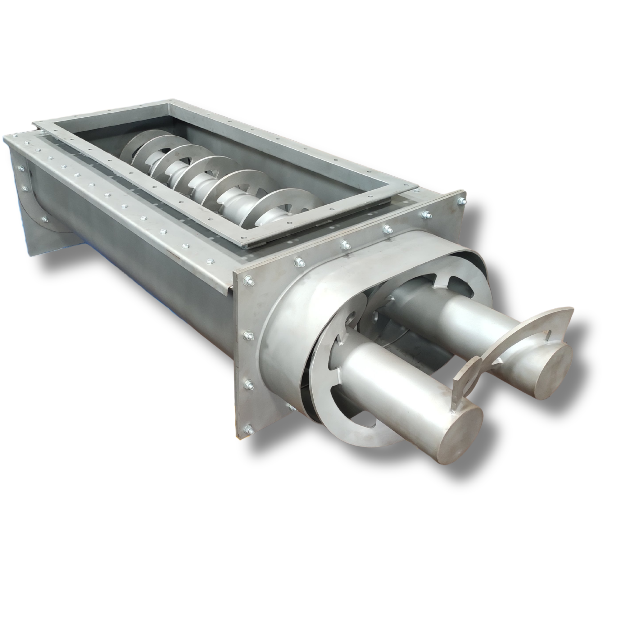 Stellex paddle mixer for sticky and damp solids blending — reference 06